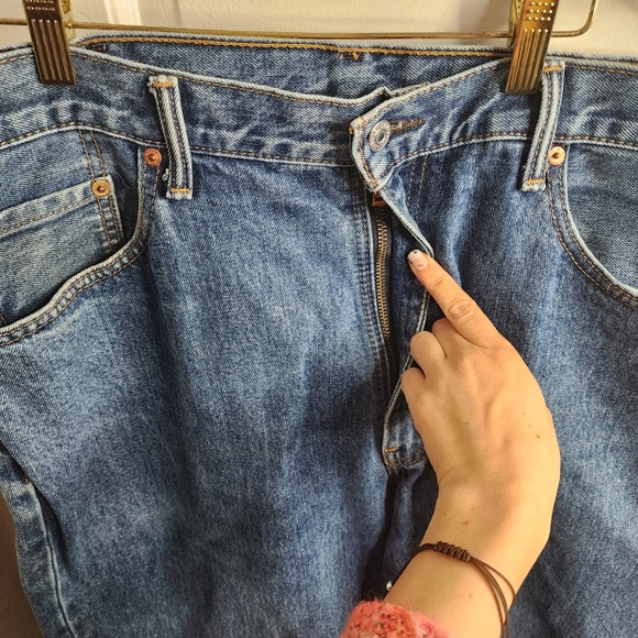 Levi's 550 Men's Jeans Size W40 L30 - Picture 7 of 12